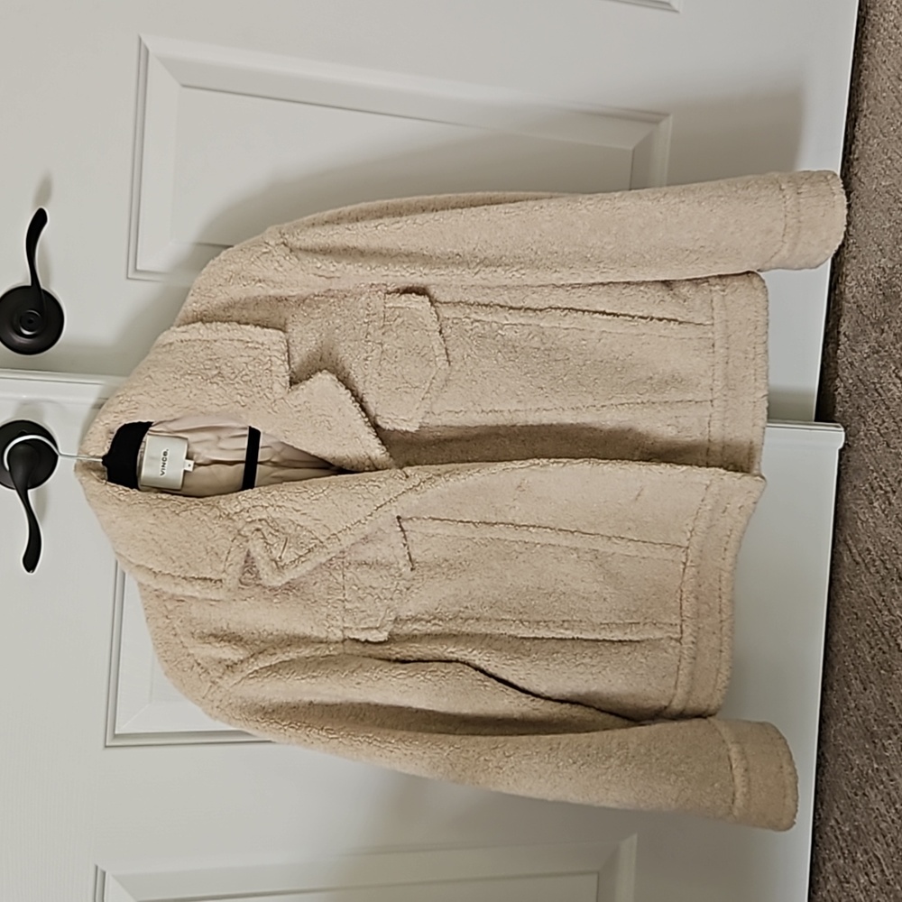 Vince faux shearling jacket